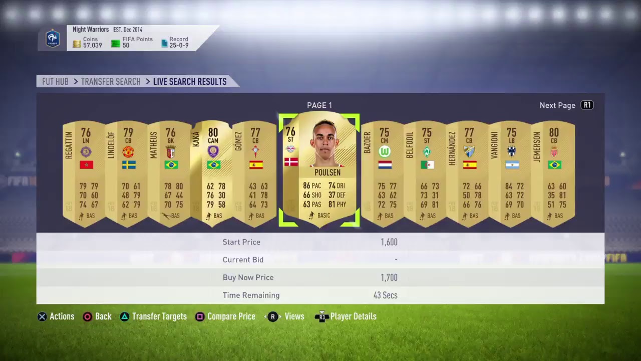 Fifa 18 trading and SBC Mane