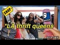 A Day of Summer Thrifting in LA (try on haul + HOT designer finds!)