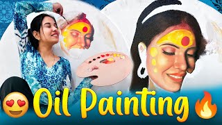 How to make oil painting by Shikha Sharma | ARTIST SHIKHA SHARMA