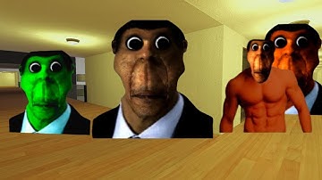POV OBUNGA VS ME GMOD LIMINAL HOTEL #gmod #garrysmod #nextbots #dudeongmod