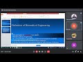  biomedical engineering overview  internship lecture01 dr engr md anwar hossain ceab
