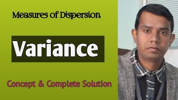 Variance I Measures of Dispersion By Rambabu Yadav Sir