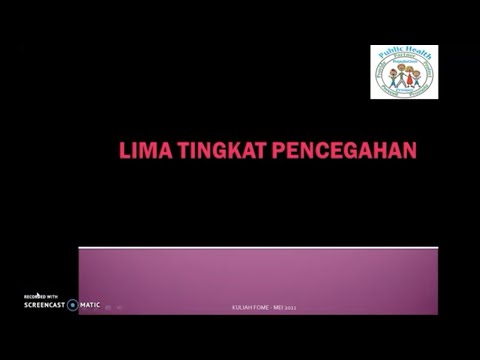 Lima Tingkat Pencegahan