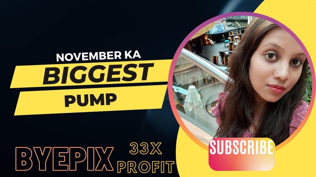 November ka Biggest Pump ||Byepix Update 5% ICO Left || Polygon Matic News || Crypto Money Magnet