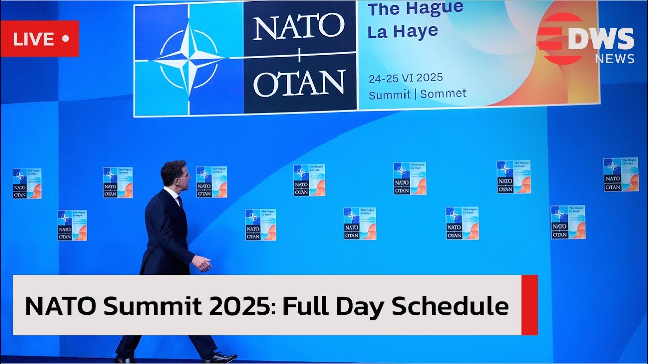 LIVE: NATO Summit 2025 : Leaders Arrive & Key Meetings in The Hague | DWS News | AC1I
