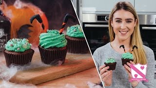 Halloween Witchy Cupcakes - In The Kitchen With Kate #ad