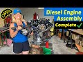 Diesel Engine Build Finished