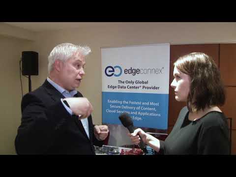 Matthew Larbey, Managing Director UK&I, EdgeConnex Interviewed at Carriers World 2018