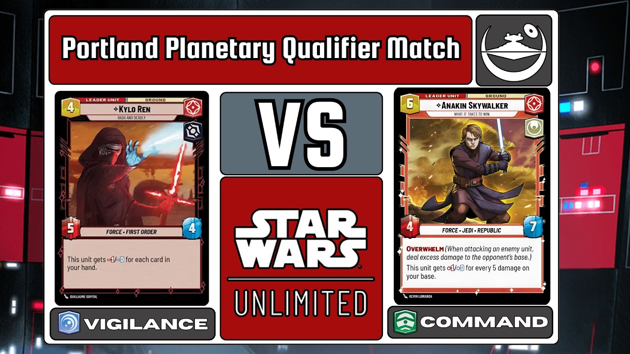 Кайло против Энакина | Главный матч с интервью | Star Wars Unlimited