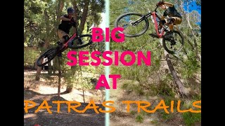 Big session at Patras trails!