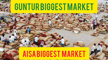 Guntur Chilli Market - |Guntur Mirchi Yard|