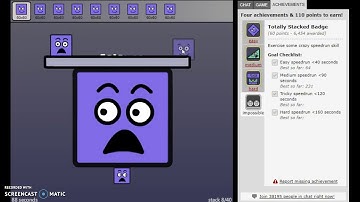 super stacker easy speedrun bonus mode in 179 seconds (2:59)