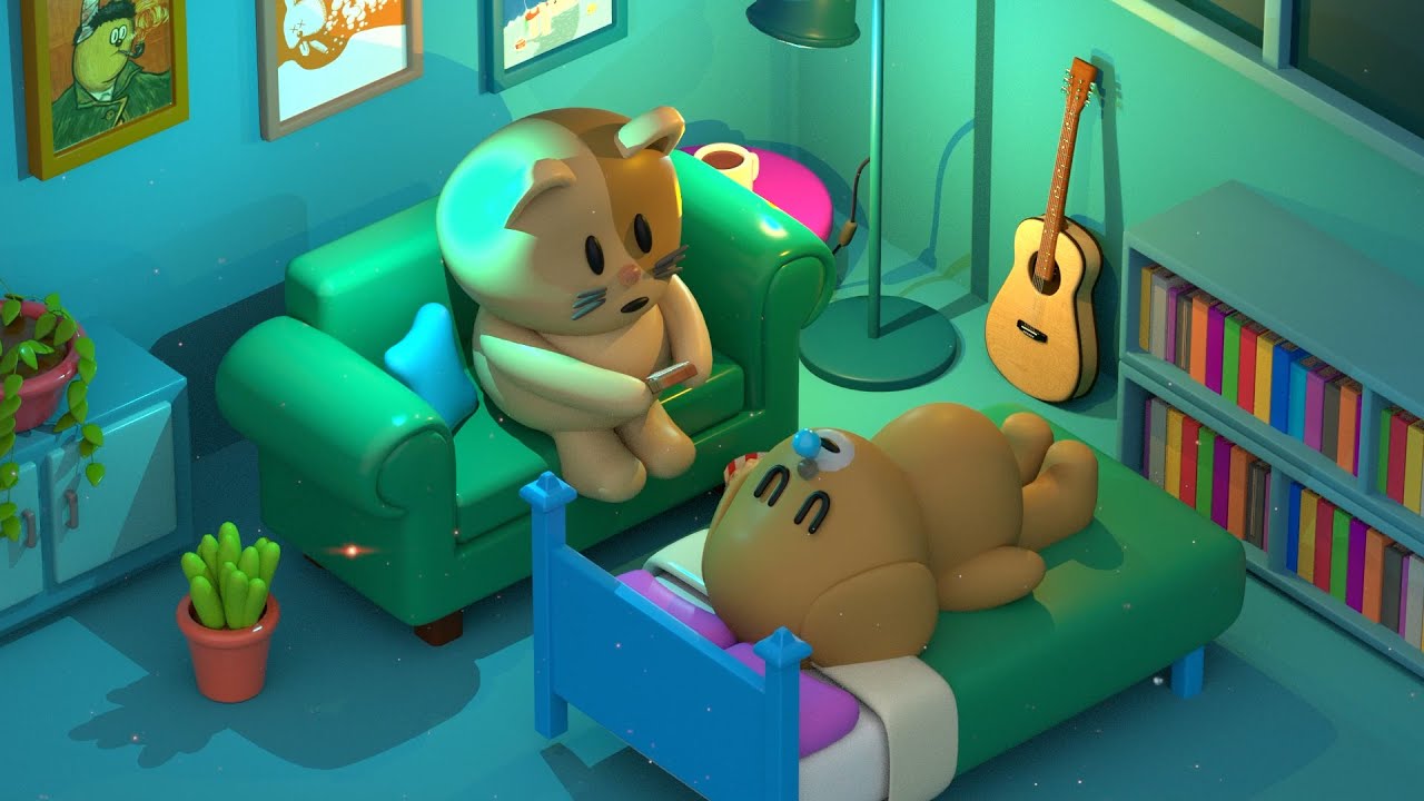 잠잘 때 듣는 음악 [위키위키 칼림바 연주모음 30곡 #6]  1시간 연속듣기 (Feat. 위키위키 프렌즈 포포키&루루)