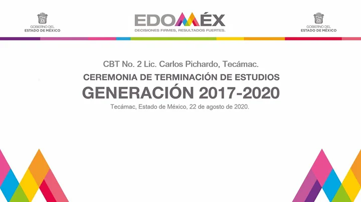 Ceremonia de Terminacin de Estudios Generacin 2020