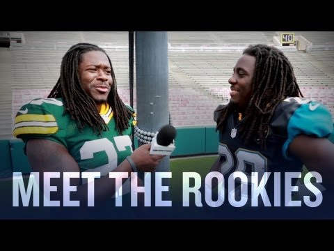 Denard Robinson and Eddie Lacy Interview Top Rookies 