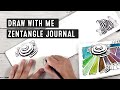Draw With Me | Zentangle | Daniel Smith Swatch Book Series