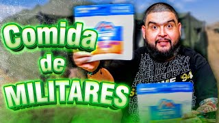 Probando COMIDA MlLlTAR | La Mole