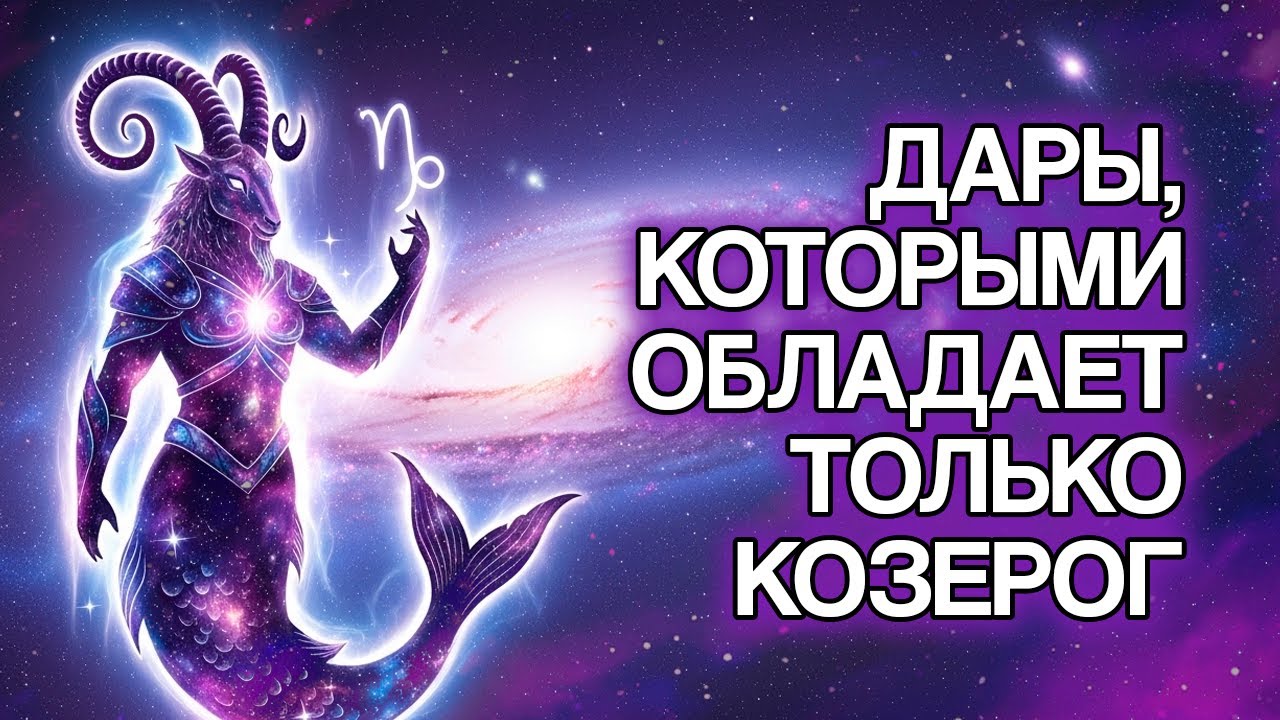 11 Скрытых Даров, Которые Есть у Козерога (О которых Он Даже Не Подозревает)