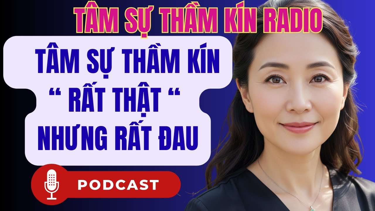 💔“Tâm Sự Thầm Kín – Rất Thật – Nhưng Rất Đau” |🎙️Tâm Sự Thầm Kín Radio