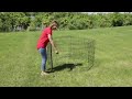 Heavy Duty Foldable 8 Panel Pet Enclosure Dog Fence Puppy Outdoor Playpen with Lockable Door