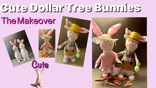 Super cute Dollar Tree Bunnies