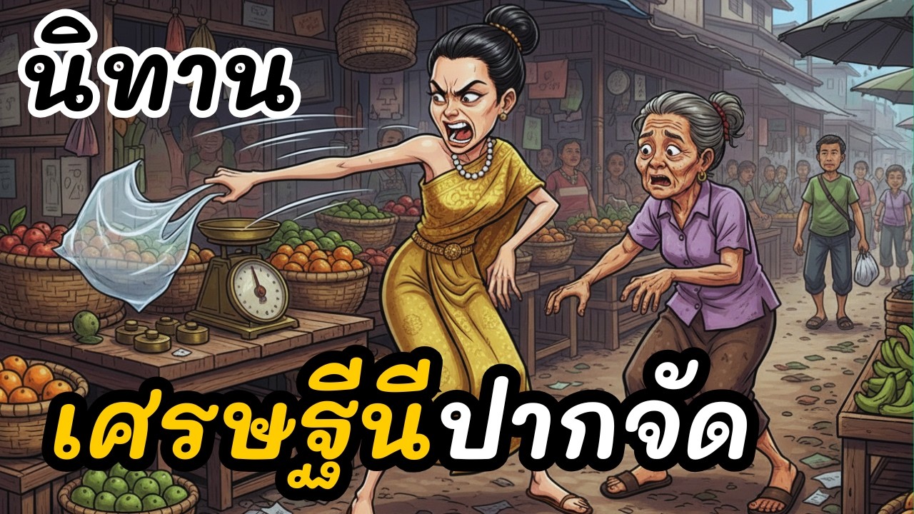 นิทาน เศรษฐีนีปากจัด | นิทานบ้านดินEP.28 #นิทานพื้นบ้าน #นิทานสอนใจ #นิทานก่อนนอน