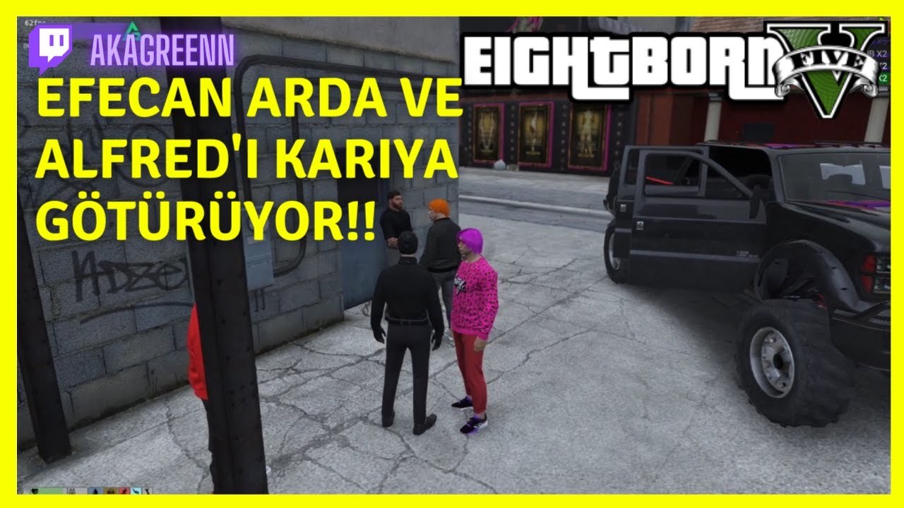 EightbornV l Efecan Arda ve Alfred'i Karıya Götürüyor!! #1