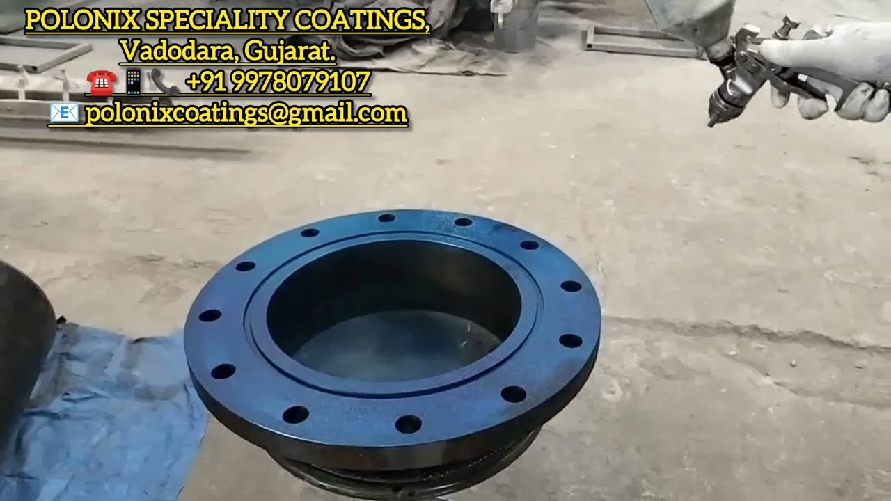 PeelGuard Removable Coating Machining surface  of the Flange 
