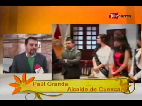 Candidatas a Reina de Cuenca visitan la Alcaldía