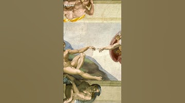 The Creation of Adam – A Touch That Created Humanity | The 1cm Philosophy Between God and Man
