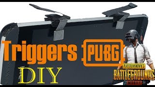 تريجرز بابجى من صفيح || DIY small Triggers PUBG mobile