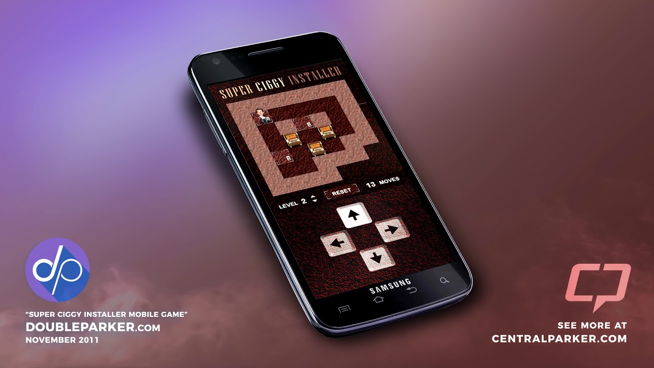 Super Ciggy Installer Mobile Game - DoubleParker.com
