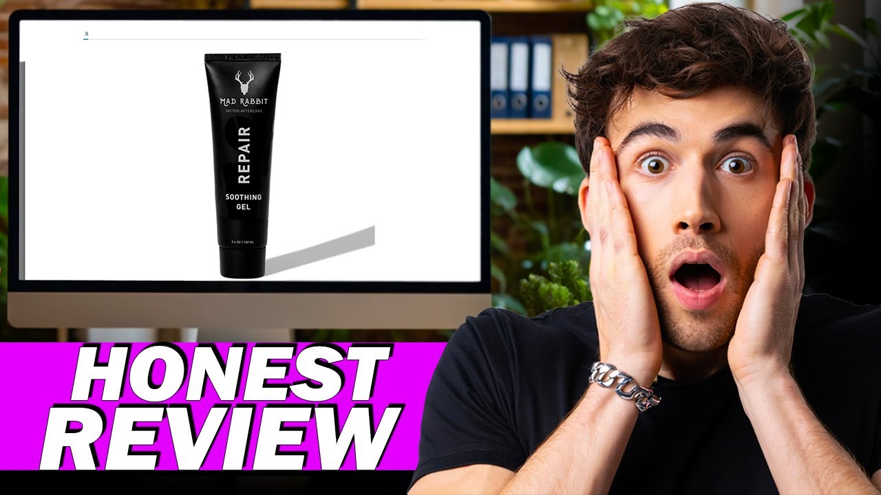 1 Mad Rabbit Tattoo Aftercare Soothing Gel — Honest Screen Review, Pros/Cons, Tips