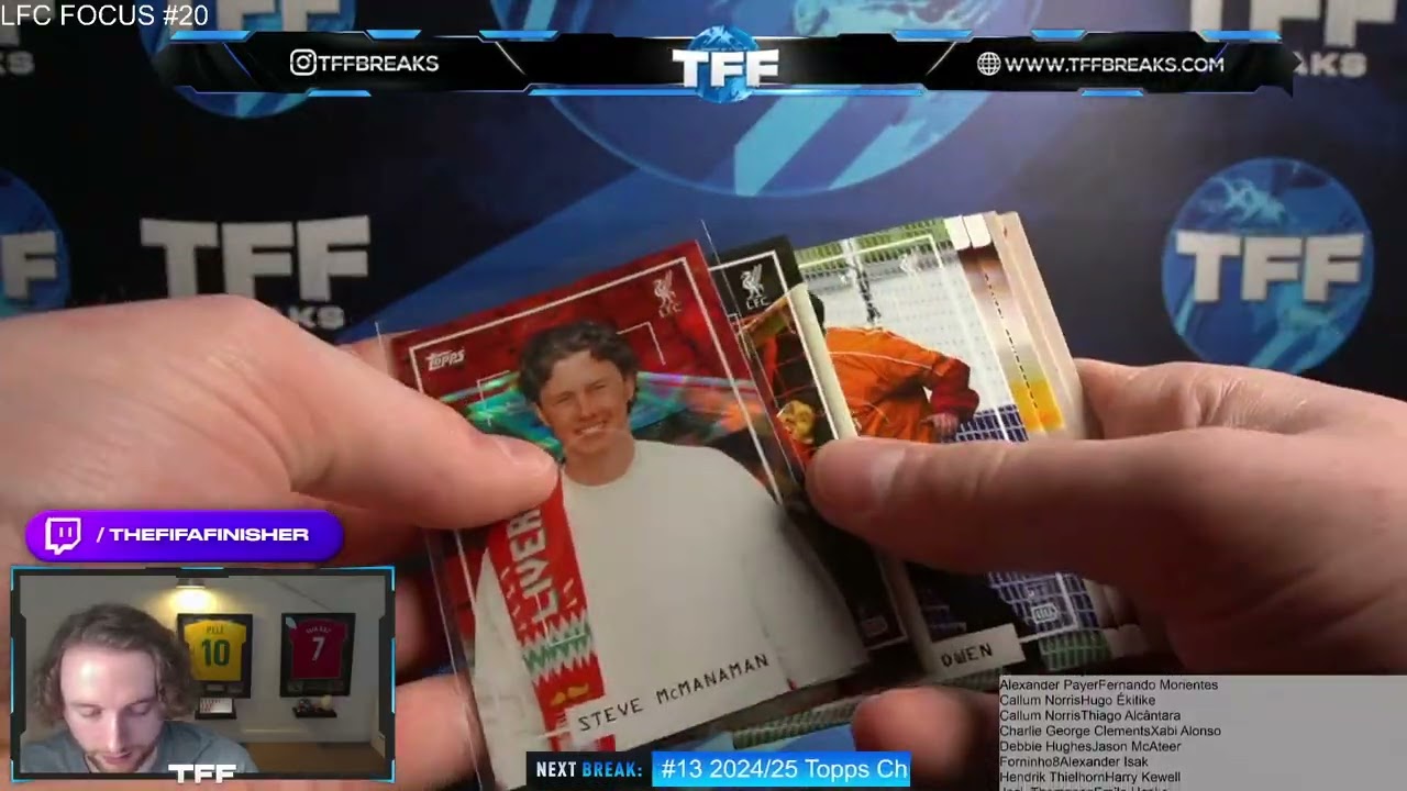 Topps Focus Liverpool 2025/26 12 Box PYP #20