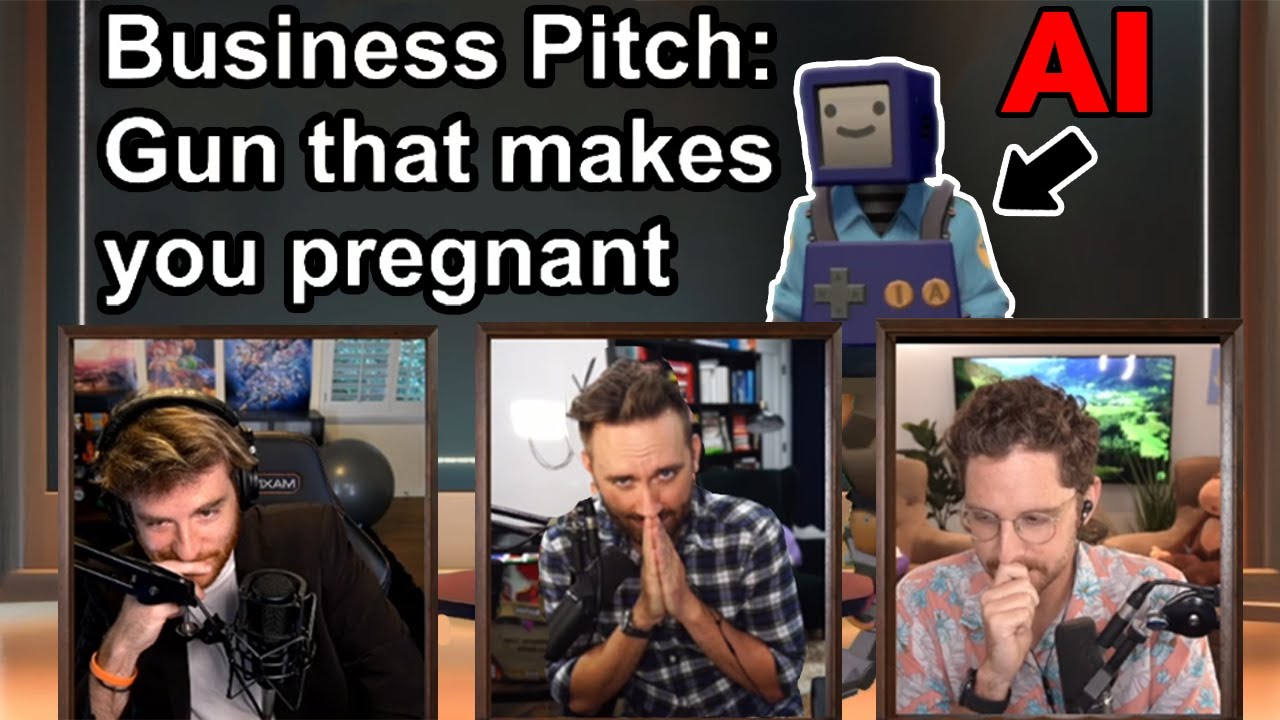 We Made AI Shark Tank (ft. DougDoug and Stanz)