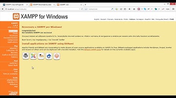 Installare un web server in locale