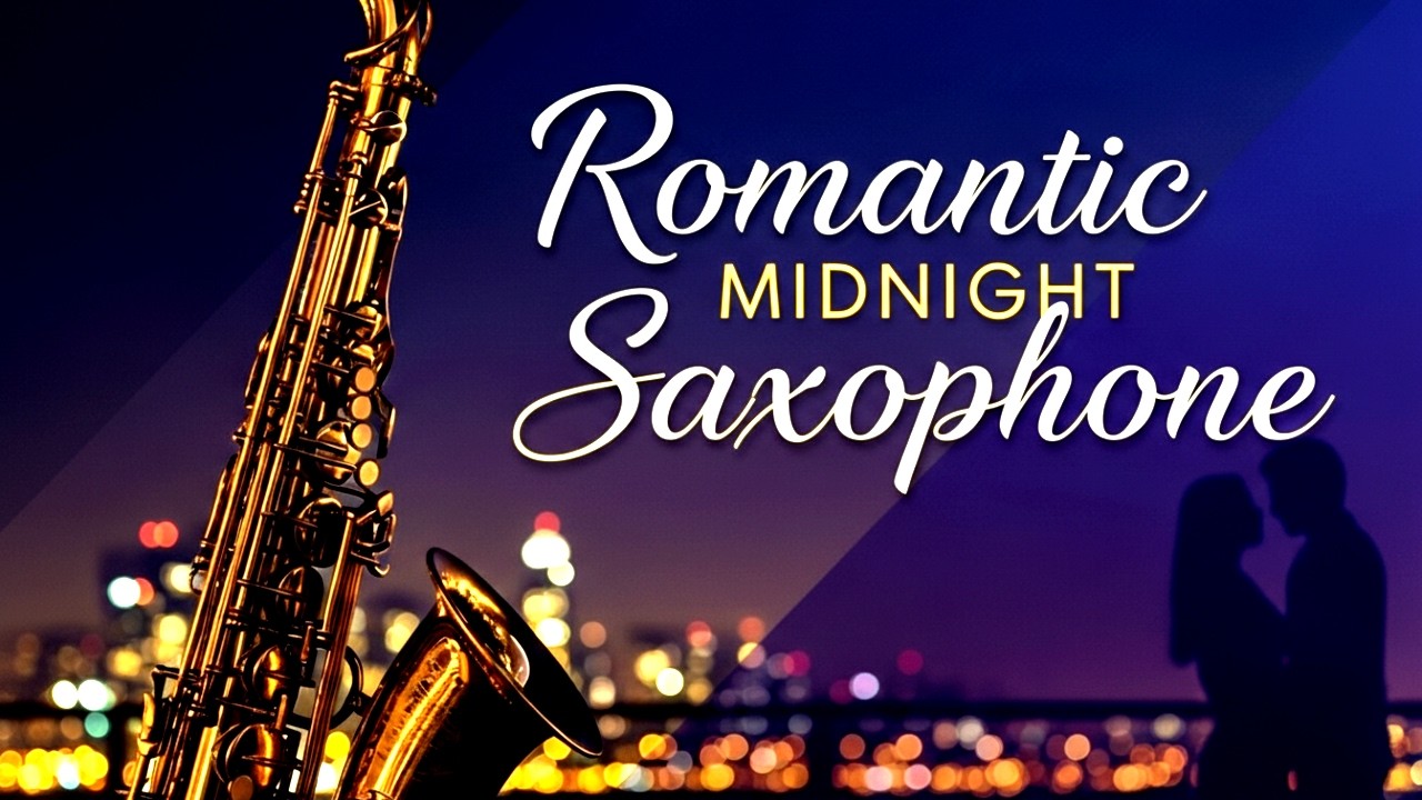 Romantic Saxophone After Dark — Late Night Jazz Date Vibes