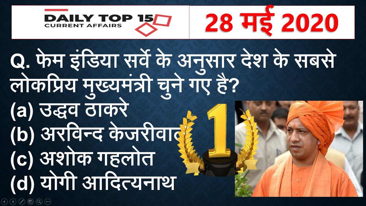 DAILY TOP 15TOP 15 CURRENT AFFAIRSDAILY TOP 15 CURRENT AFFAIRSTOP