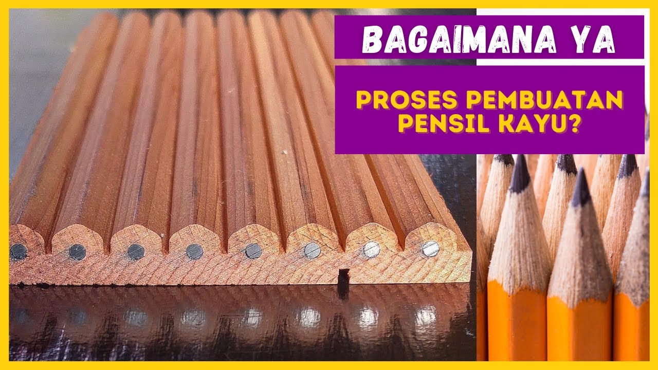 Video Cara Pembuatan Pensil Faber Castell Di Grogol Petamburan Jakarta Barat Pos Kupang