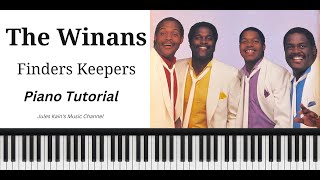 The Winans - Finders Keepers - Piano Tutorial - MIDI + Sheet Music