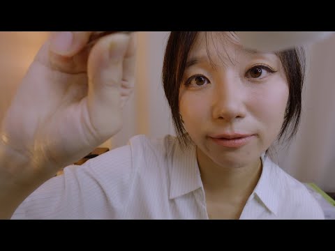 fast paced face exam (soft speaking)