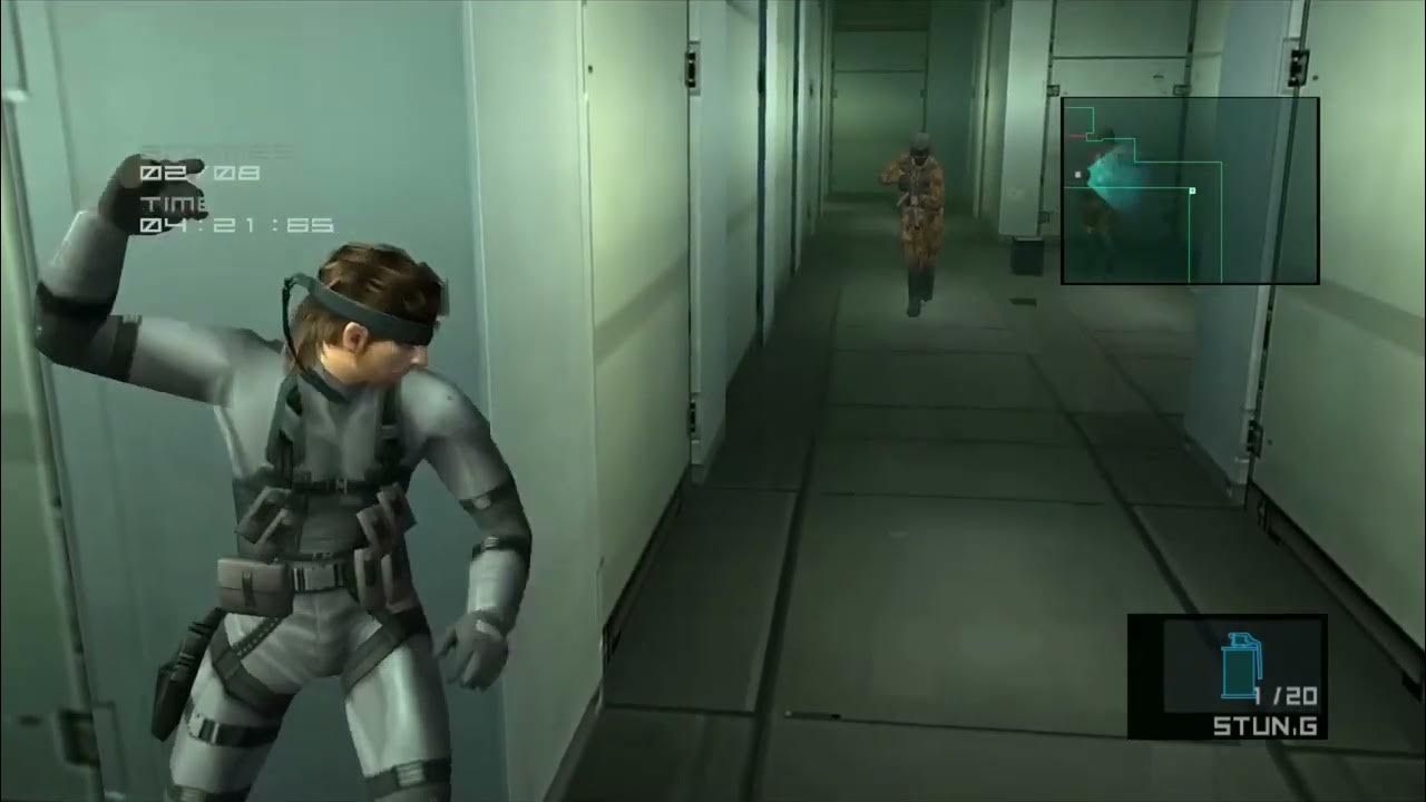 Metal Gear Solid 2: Substance - 18 Minutes of PC Gameplay 