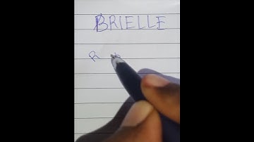 BRIELLE || Name to create brand logo🤩 || comment your name! || #logodesign #logo #brand #shorts