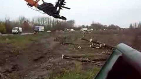 Practicality Brown Tree Shears - Dymax 14inch felling trees beside live road