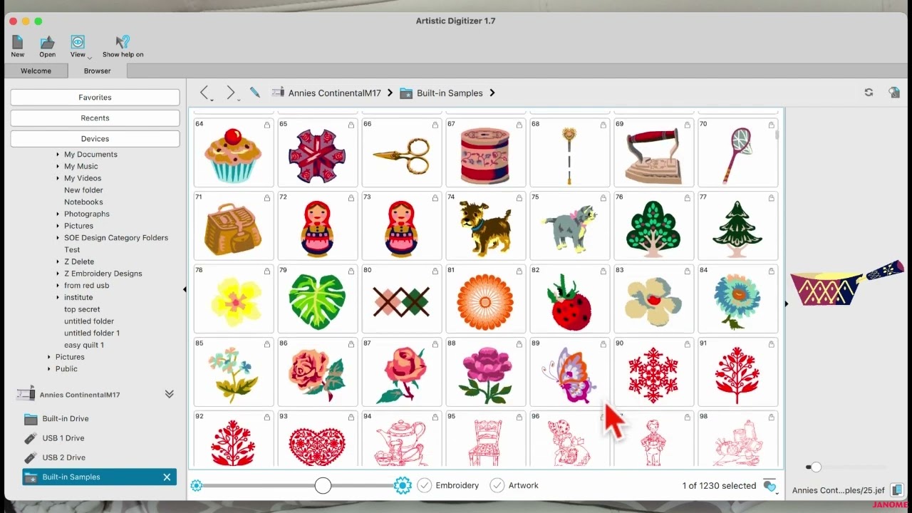 Artistic Digitizer: Moving Designs From Your Machine to Your