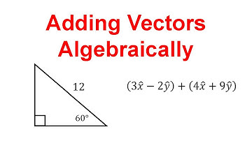 How to Add Vectors and Split Vectors into X and Y Components (Physics)