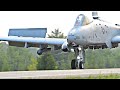 A-10 Thunderbolt & C-146A Wolfhound Highway Landing – Exercise Northern Strike 21-2 | US Air Force