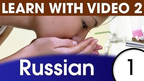 Learn Russian with Video - Talking About Your Daily Routine