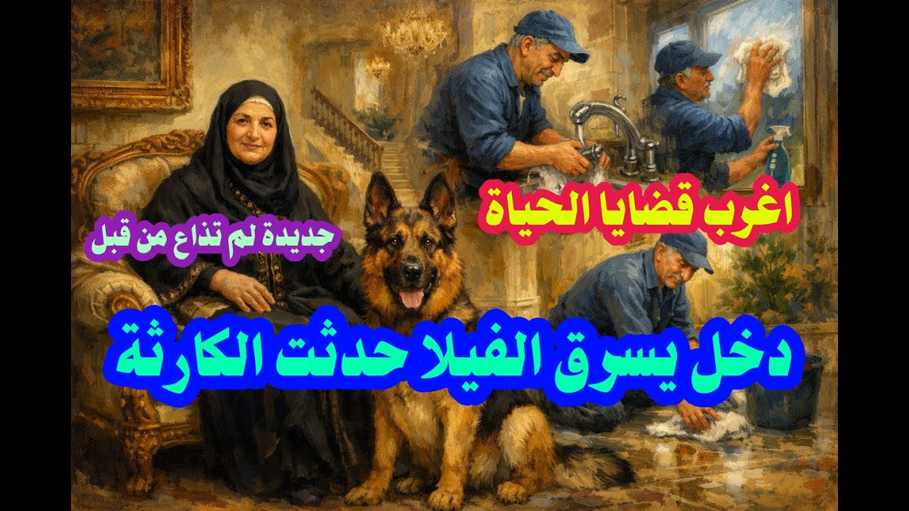اغرب قضايا الحياة دخل الفيلا يسرقها هو وصاحبه حدثت له مفاجأة واتبهدل واتمرمط وتخلي عنه صاحبه