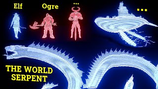 Norse Mythology MONSTERS Size Comparison [3D Hologram]